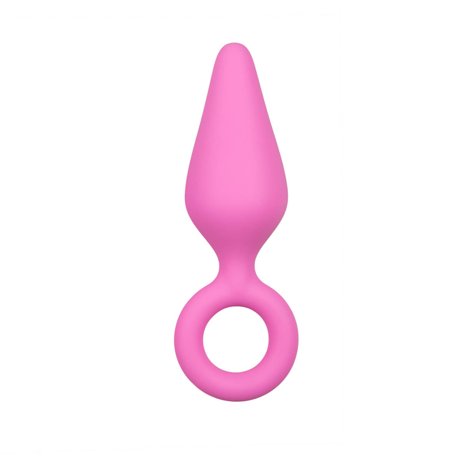 Easytoys Pointy Plug L - anál dildó - nagy (pink)